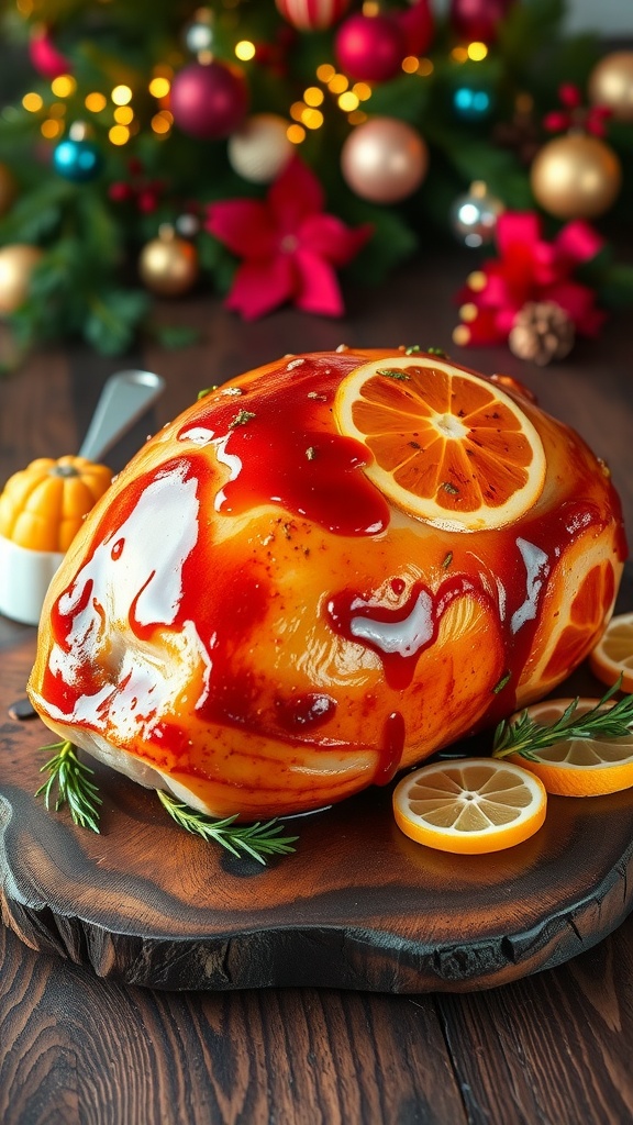 Classic Baked Honey-Glazed Ham Recipe